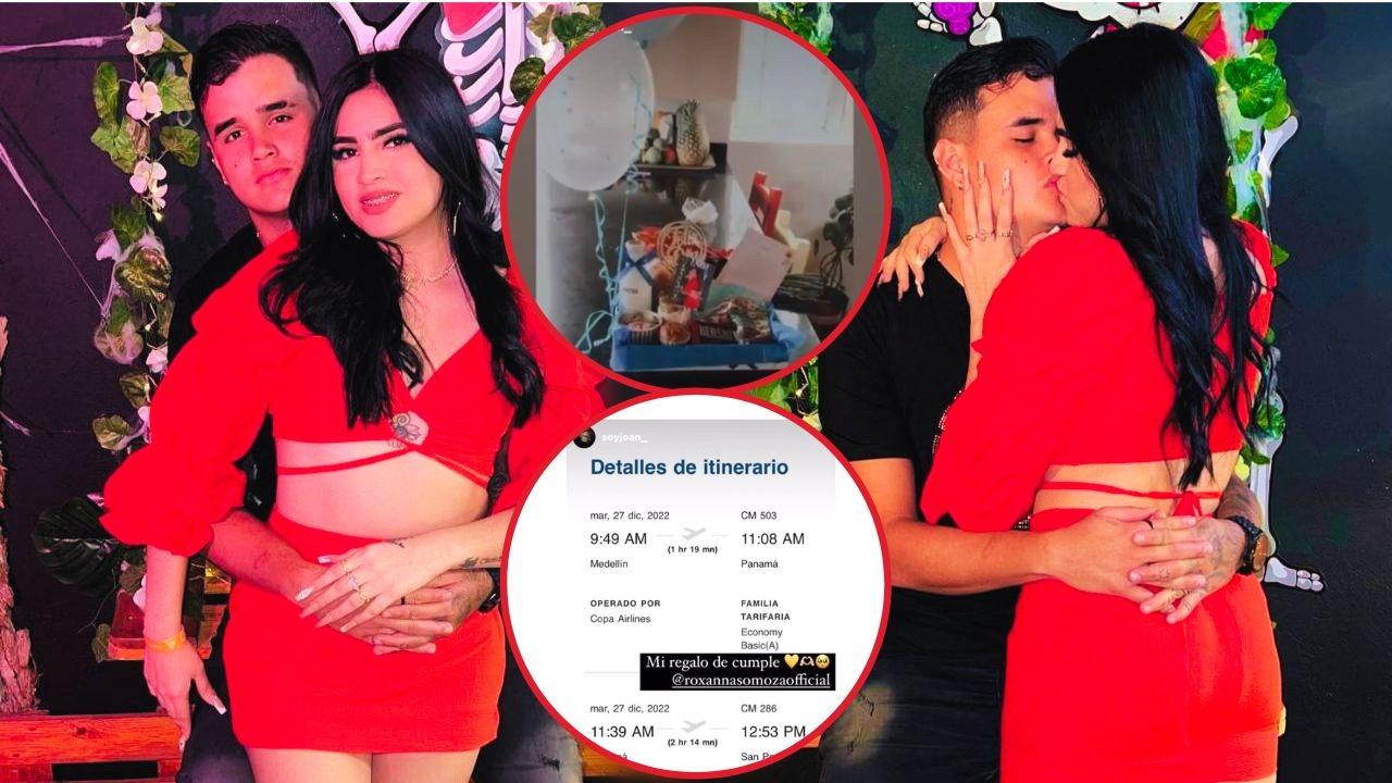 Imagen Principal de Nota: 'Eres todo para mí': Joan tras ser sorprendido por Roxanna Somoza en su cumpleaños