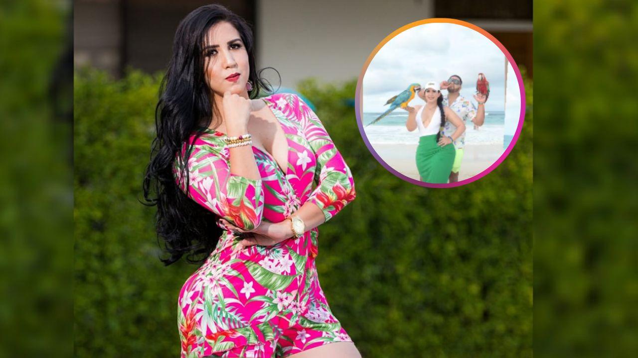 Imagen Principal de Nota: Zoé Herrera comparte  románticas fotos junto a su novio desde Punta Cana