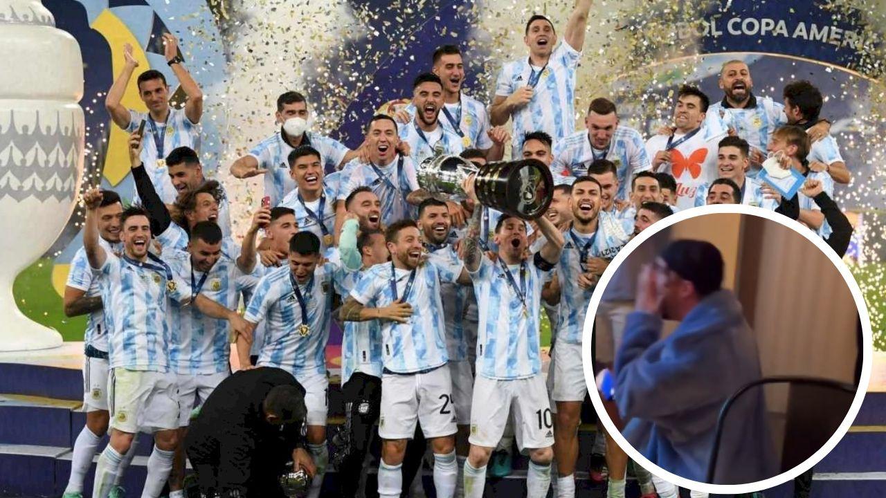 Imagen de Así reaccionó Bad Bunny tras el triunfo de Argentina