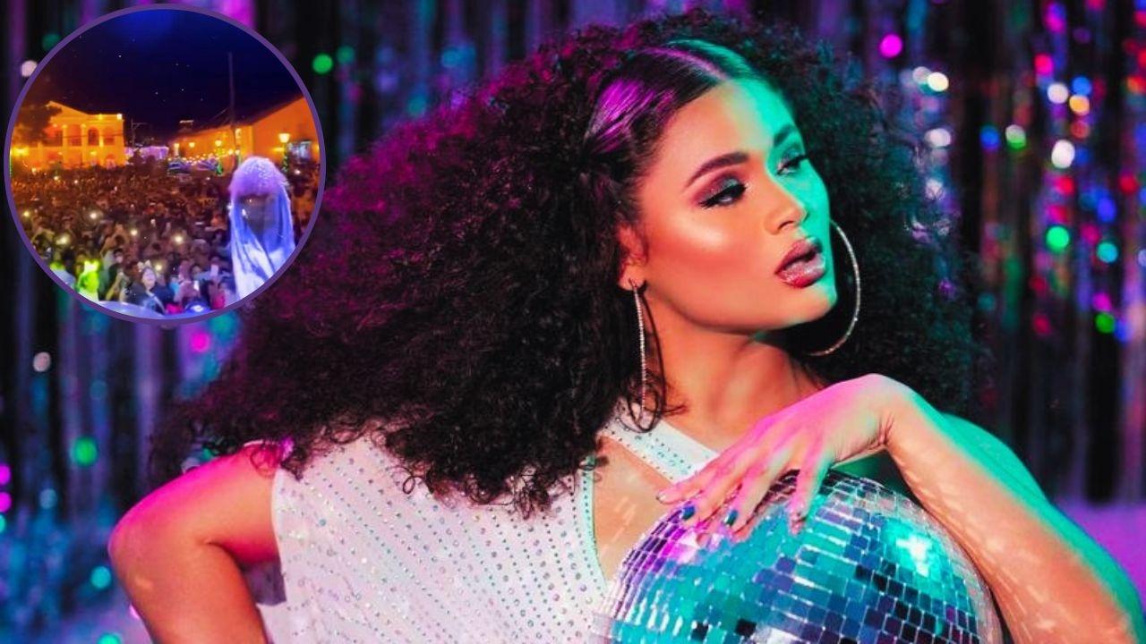 Imagen de Así se vivió el concierto que dio Cesia Sáenz en Comayagua