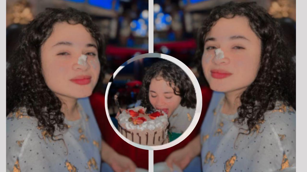 Imagen de ¿Por compromisos? Cesia Sáenz festeja su cumpleaños anticipado