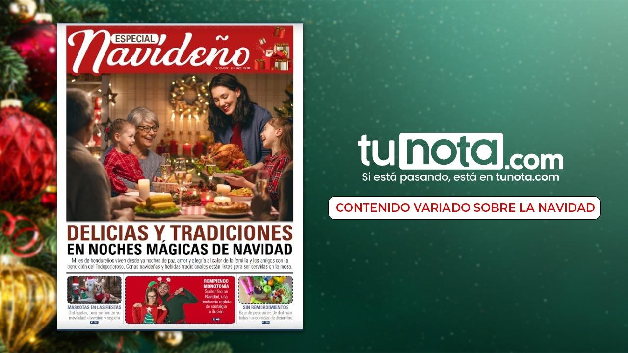 Imagen de Recetas, tips para ahorrar y cómo vestir, todo lo que encontrarás en Especial Navideño de Tunota PDF