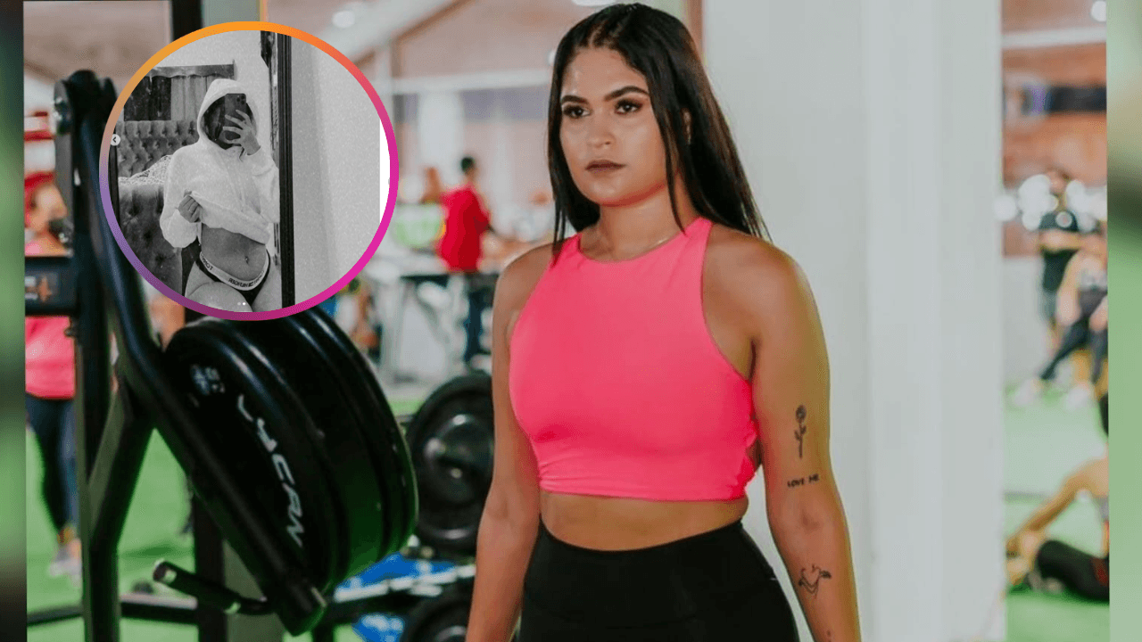 Imagen de 'La Juanchi' desafía el frío y sorprende a seguidores con atrevida foto frente al espejo