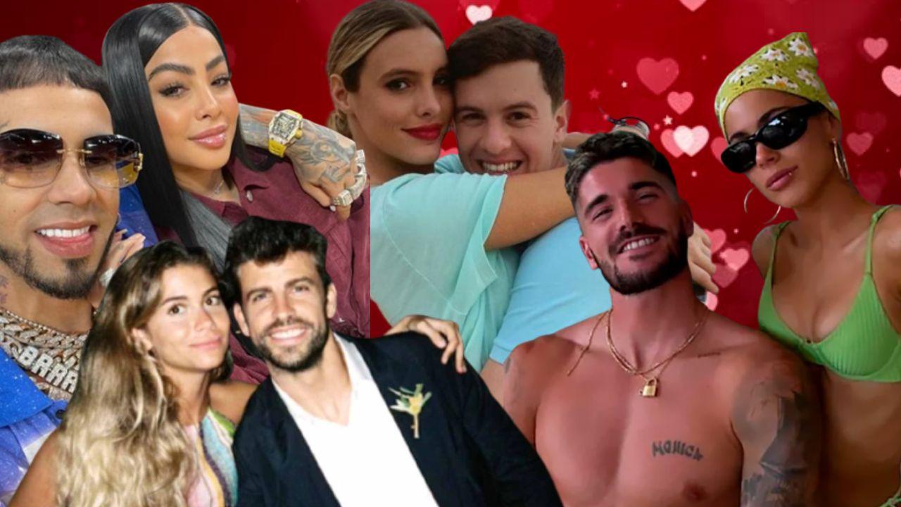 Imagen Principal de Nota: ¡Parejas que marcaron este 2022 y se hicieron virales por su amor !