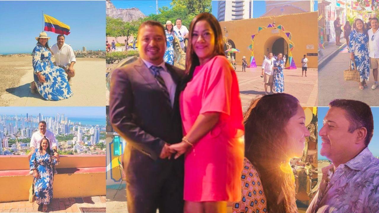 Imagen Principal de Nota: Ramón Matute y su esposa celebraron sus 20 años de casados en Colombia