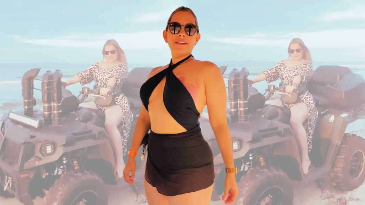 Imagen de Tanya Rodríguez luce sus curvas en La Ceiba
