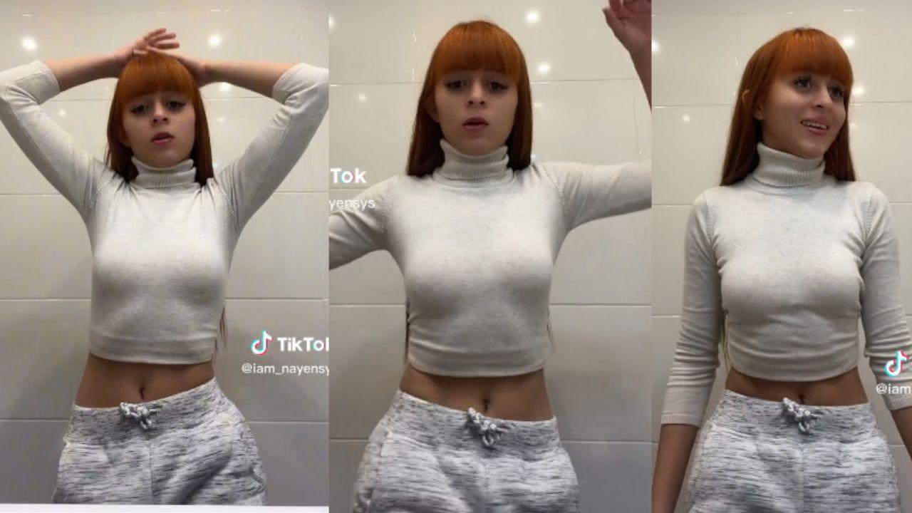 Imagen de Nayensy Solorzano, paraliza TikTok al mover el vientre y las caderas al estilo Shakira