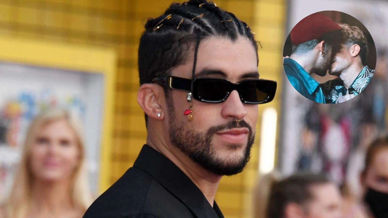 Imagen Principal de Nota: Filtran imágenes de Bad Bunny besando al actor Gael García