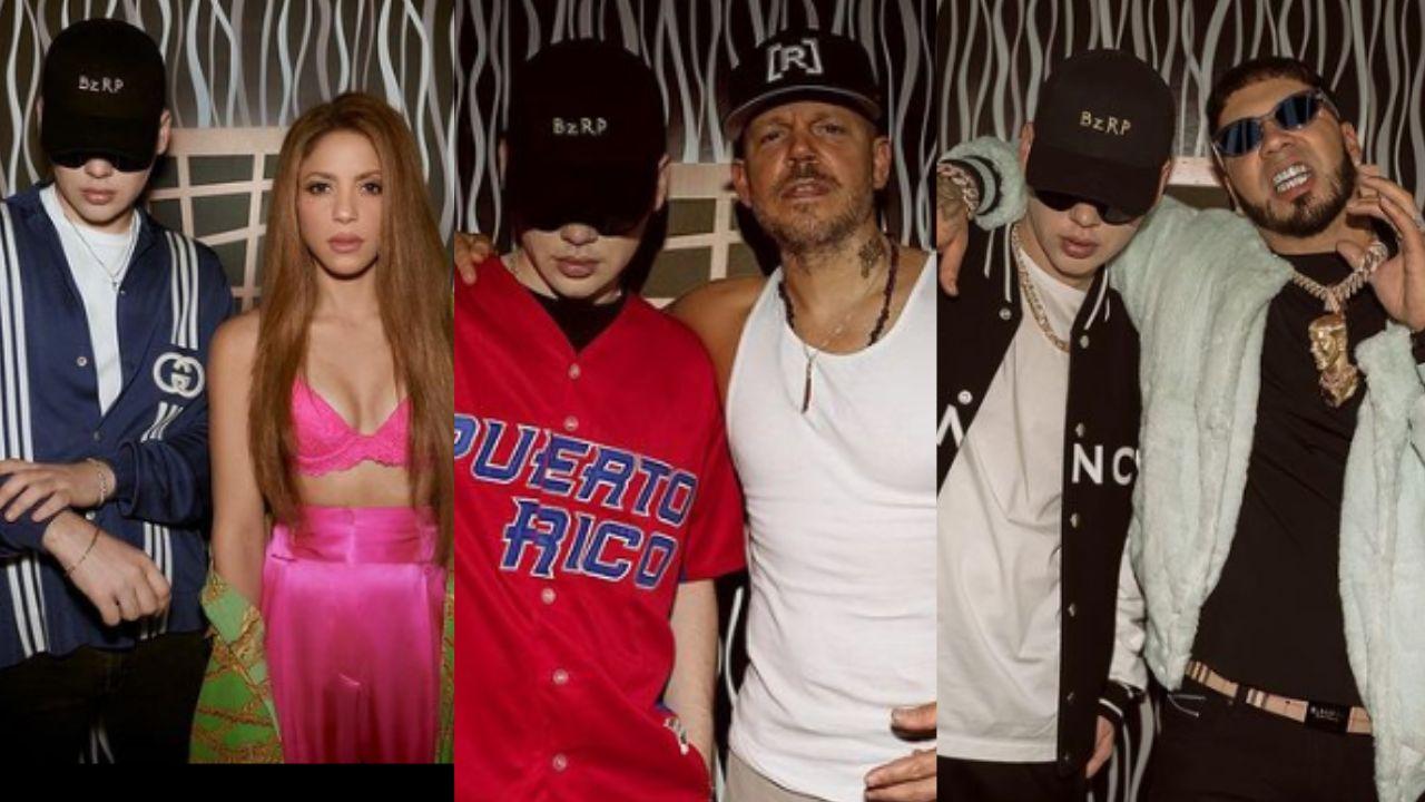 Imagen Principal de Nota: Shakira, Residente y otros  artistas que han colaborado con Bizarrap