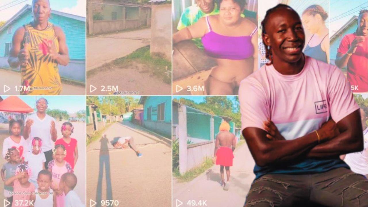 Imagen de Marín, el hondureño que causa sensación en TikTok enseñando a hablar en garífuna