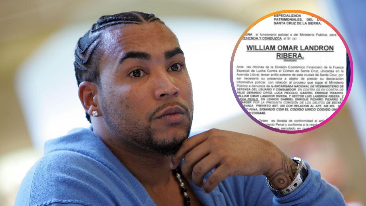 Imagen Principal de Nota: Giran orden de aprehensión para Don Omar por presunta estafa agravada