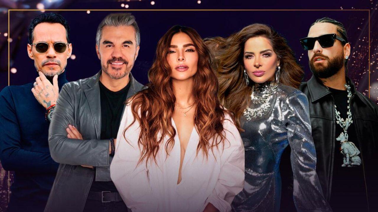Imagen Principal de Nota: Famosos lucen radiantes en la alfombra magenta de Premios Lo Nuestro 2023