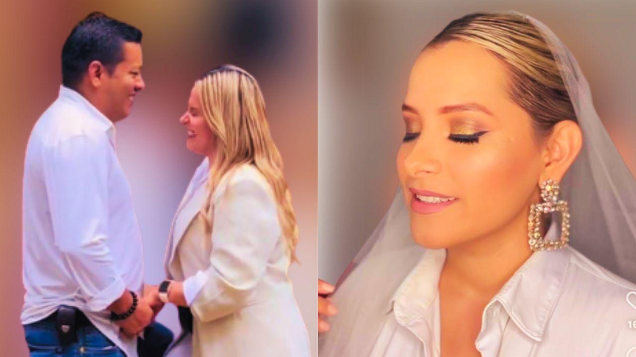 Imagen de ¿Se casa? Tanya Rodríguez aparece con velo de novia y alborota las redes