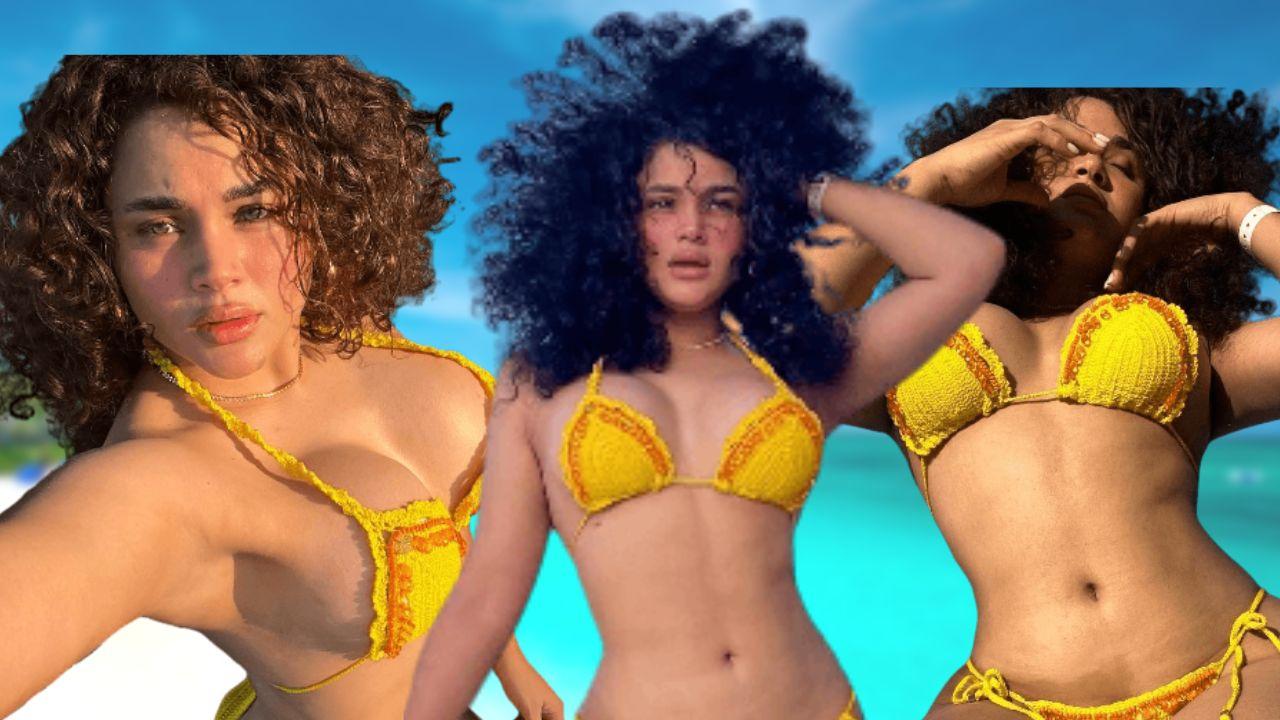 Imagen de Critican a Cesia Sáenz tras compartir vídeo en bikini, sus fans la defienden