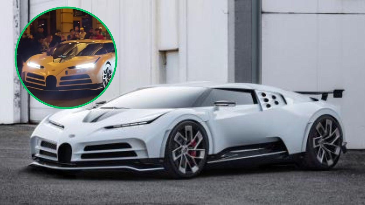 Imagen de CR7 circuló por Madrid con su coche de casi 10 millones de euros