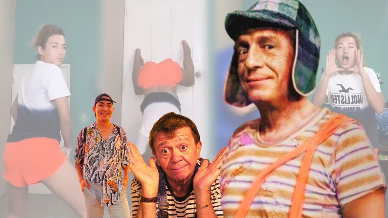 Imagen de ‘La Bicha Catracha’ confunde a Chabelo con El Chavo y baila reguetón