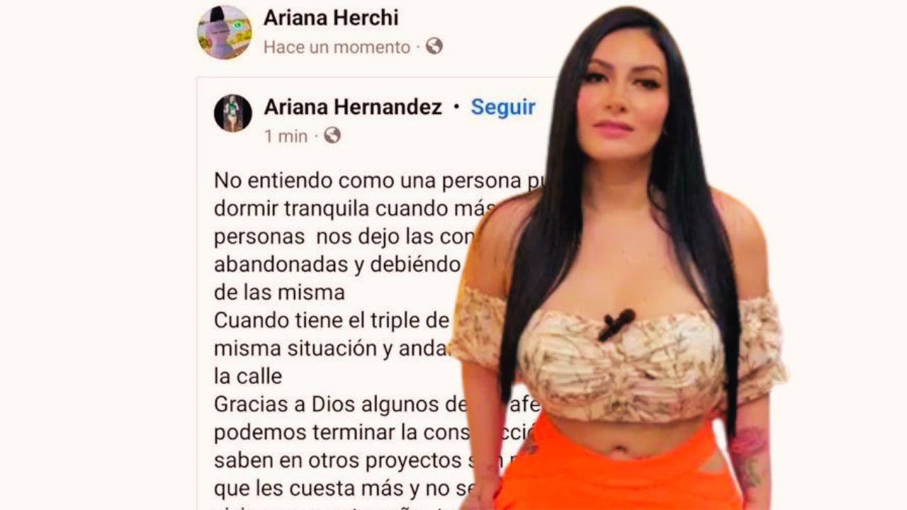 Imagen de Ariana Herchi asegura que la estafaron con más de un millón de lempiras