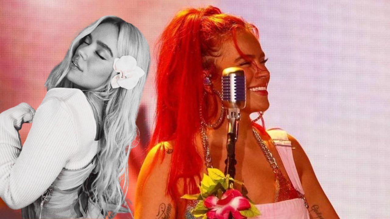 Imagen de Karol G estrena look ¿Volvió al azul turquesa?