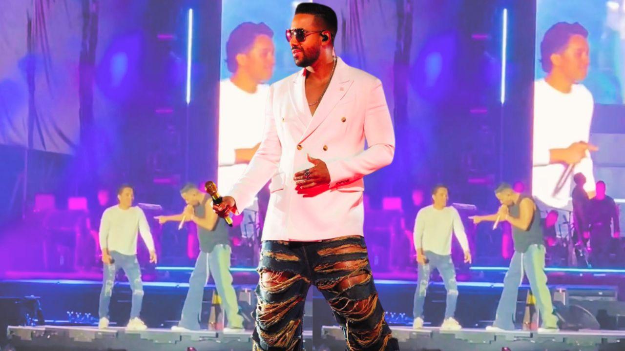 Imagen de Romeo Santos se sorprendió al escuchar cantar a guatemalteco durante su concierto
