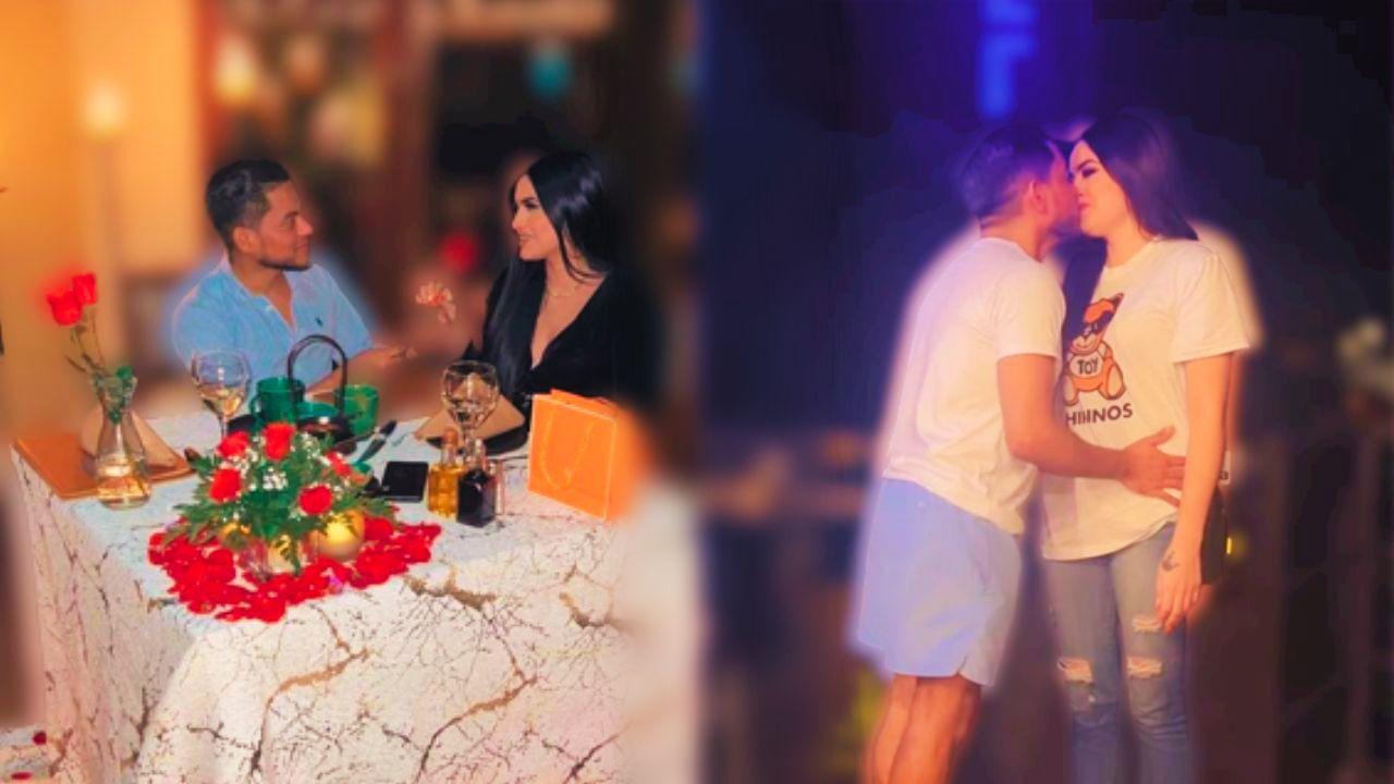 Imagen de Con tremendo beso y cena romántica, Roxanna Somoza y Chirinos confirman su amor
