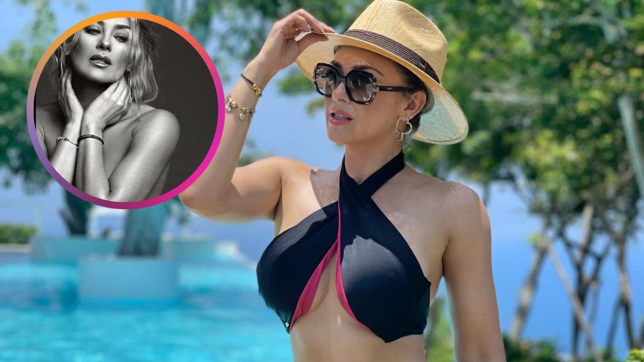 Imagen de Aracely Arámbula reaparece en redes luciendo al natural y sin ropa