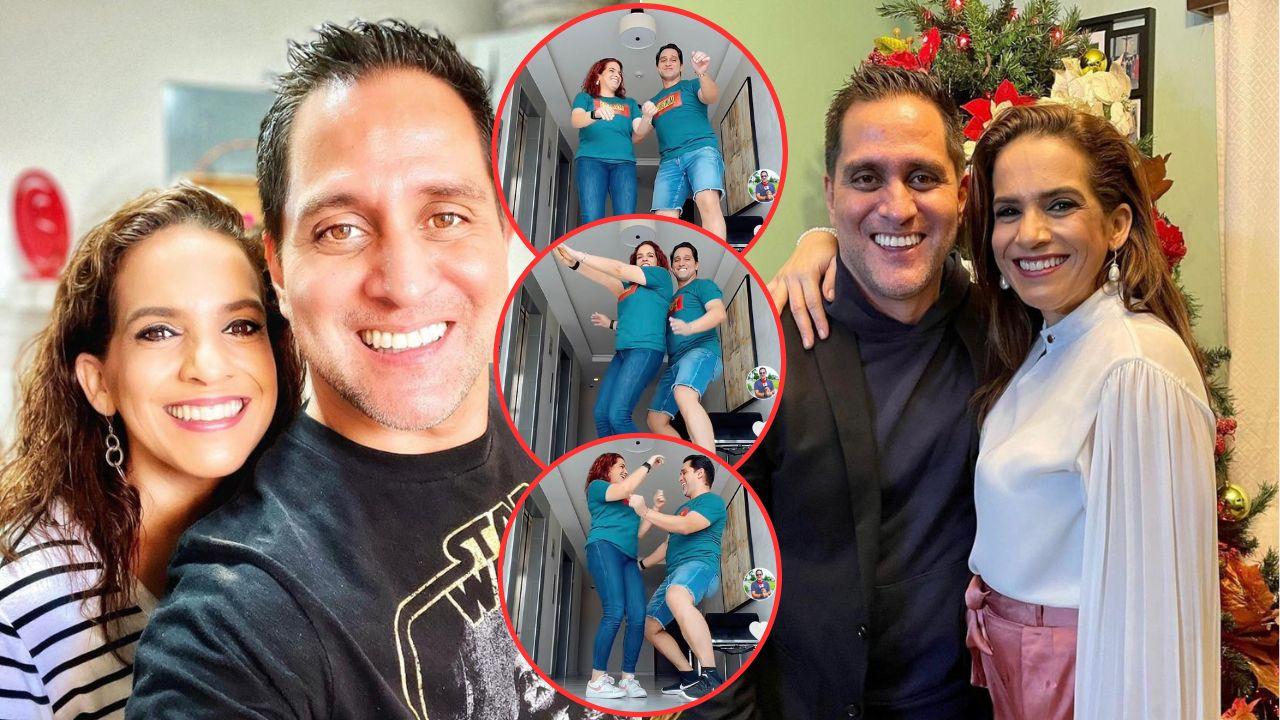 Imagen Principal de Nota: Juan Fernando Lobo y su pareja muestran sus mejores pasos al ritmo del playero
