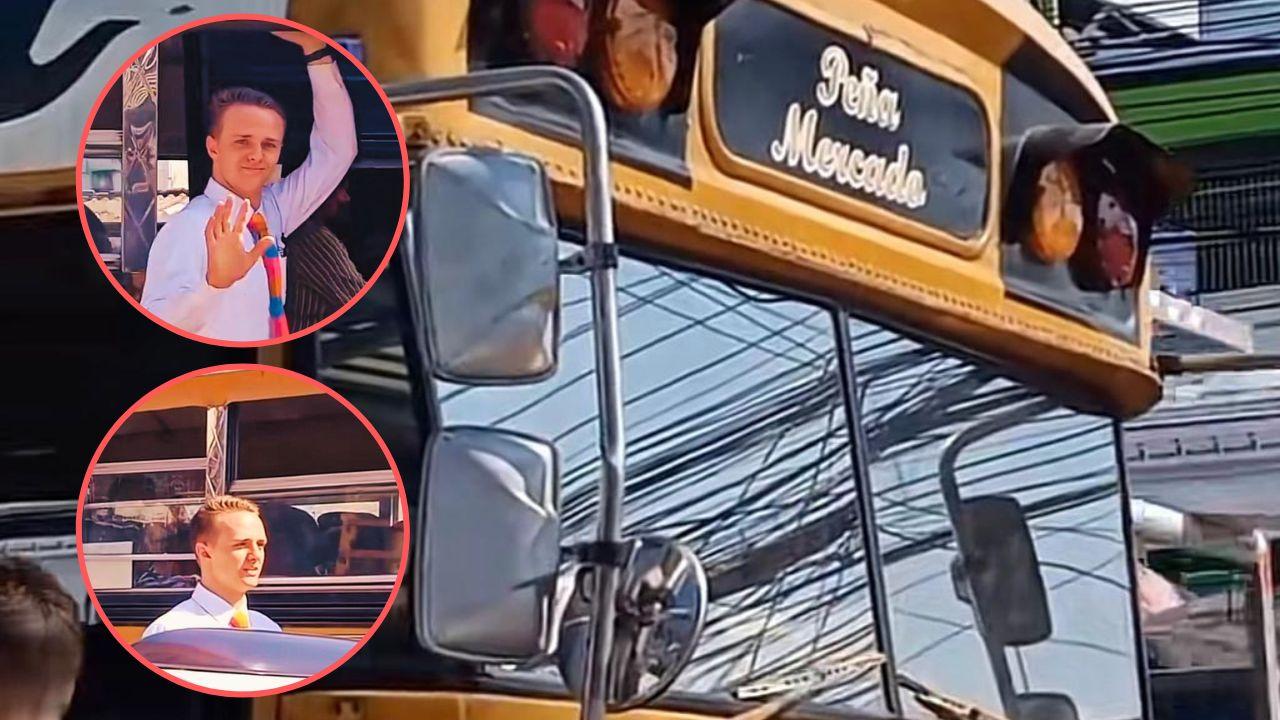 Imagen de ¿Cobrador? Hombre se roba los suspiros de las pasajeras en un bus de la capital