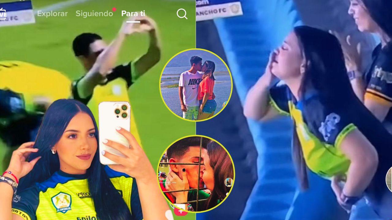 Imagen de Stephanie, Novia de Cristian Cálix, presume su amor en TikTok
