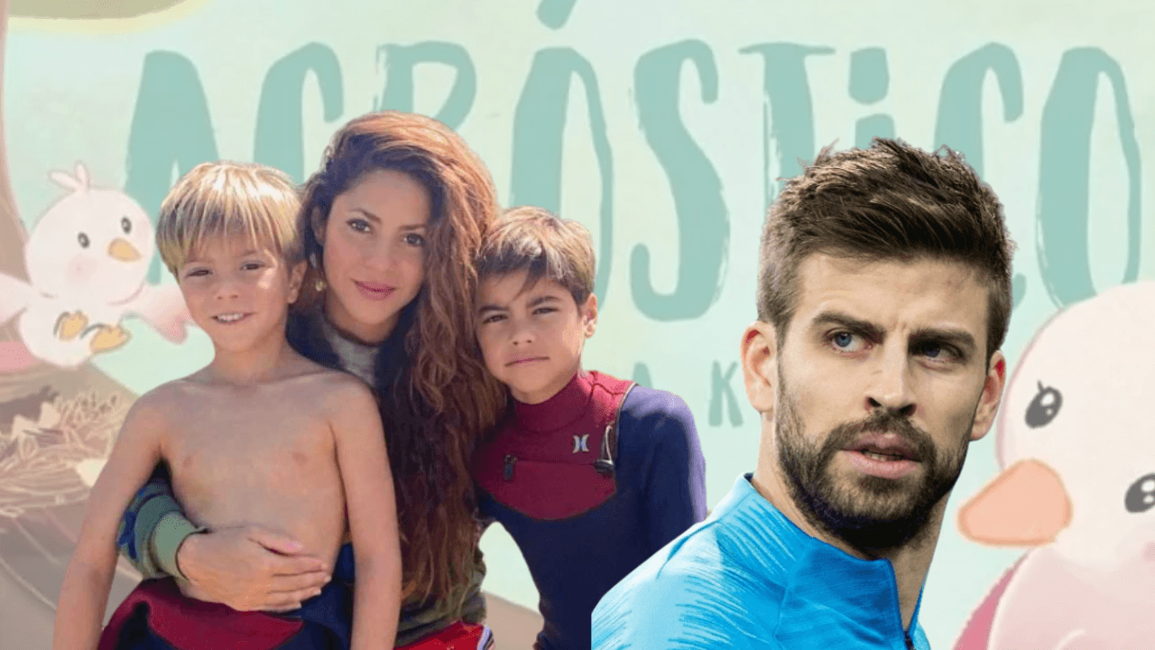 Imagen Principal de Nota: ¿Para Piqué o sus hijos? Shakira anuncia el lanzamiento de su nueva canción  ‘Acróstico'