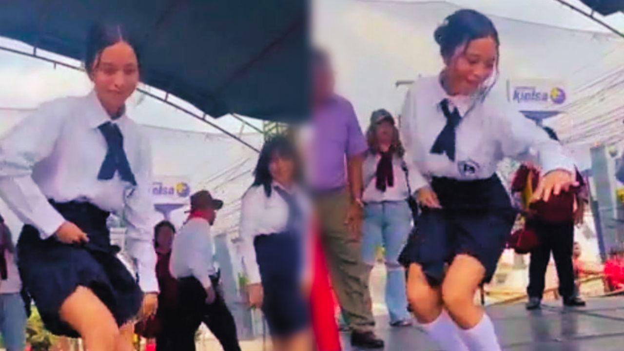 Imagen de VIRAL: colegiala hondureña se roba el show  bailando playero