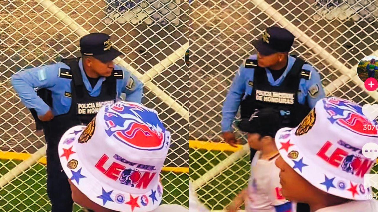 Imagen Principal de Nota: ‘Te buscaré bandido’: policía hondureño se roba suspiros de catracha
