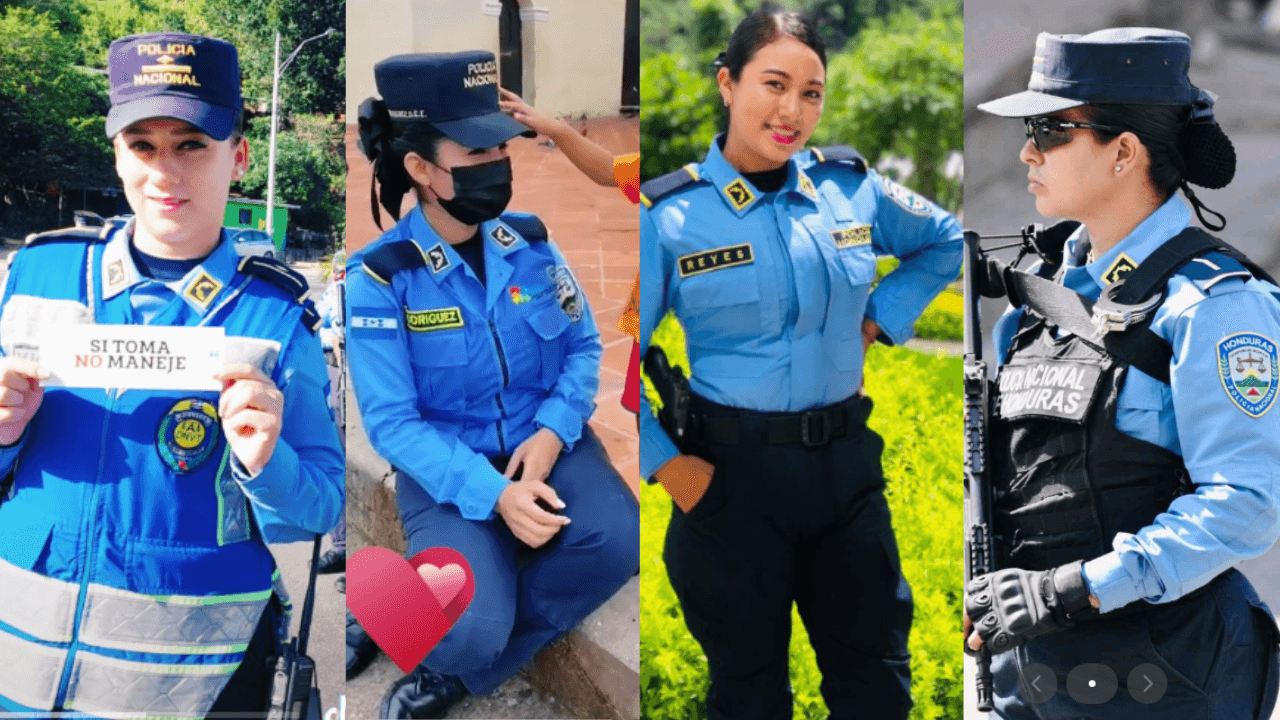 Imagen de 'Pasen su Instagram', policías hondureñas vuelven a cautivar a internautas