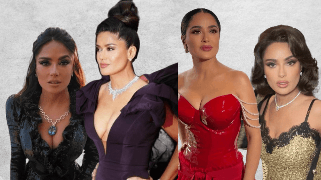 Imagen Principal de Nota: Salma Hayek se roba las miradas con tremendo escote