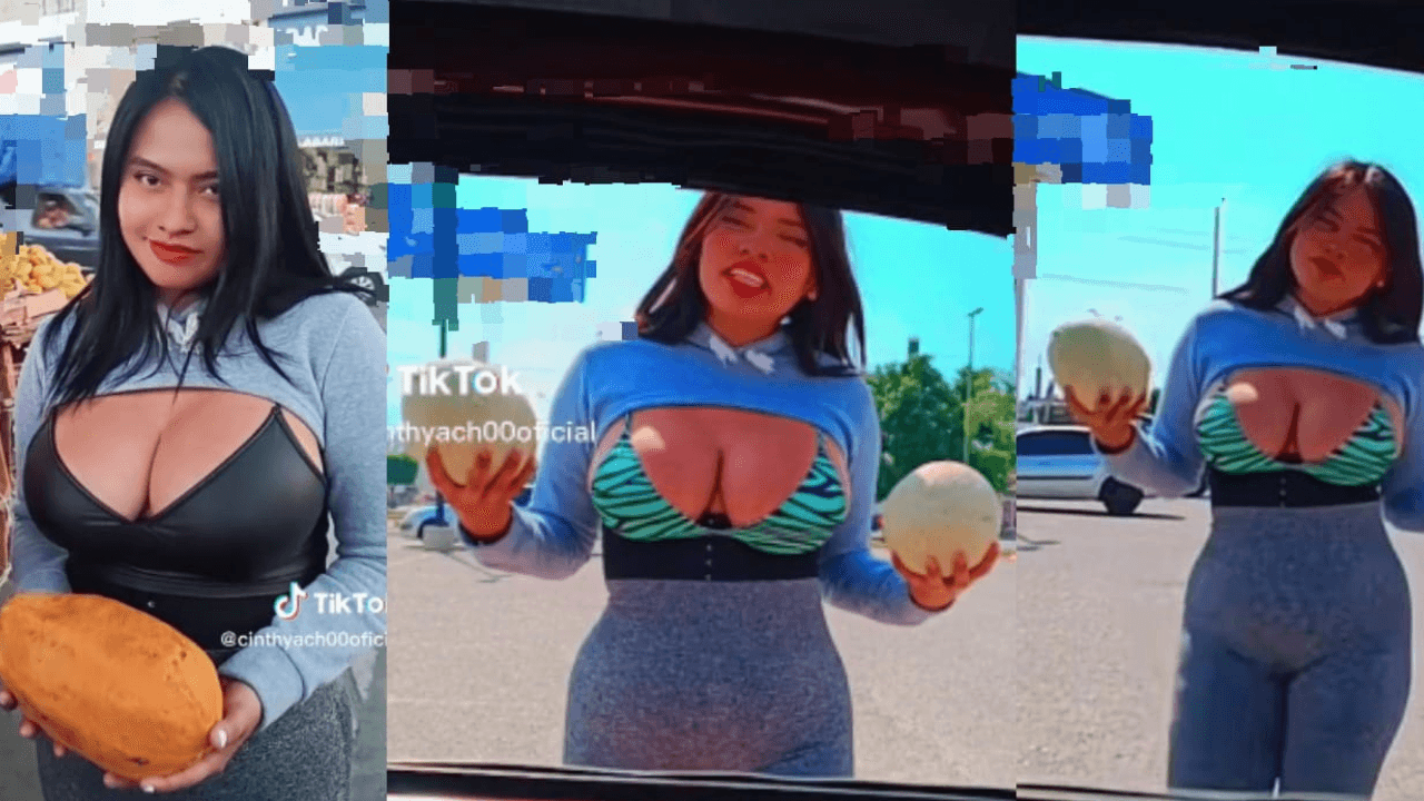 Imagen de Vendedora de frutas conquista a sus clientes con su carisma y es viral en redes