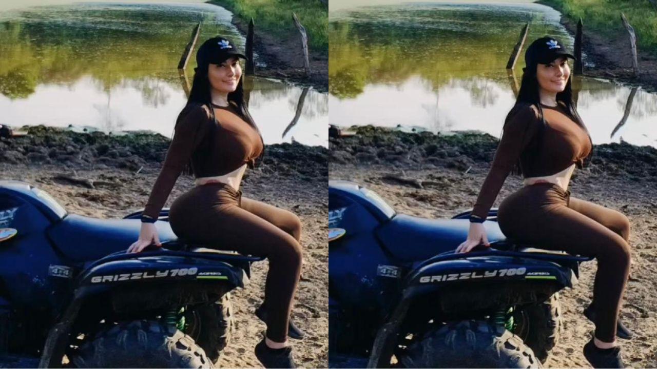 Imagen Principal de Nota: ‘No solo puedo dominar hombres’: Ariana Herchi presume su dominio a tractor