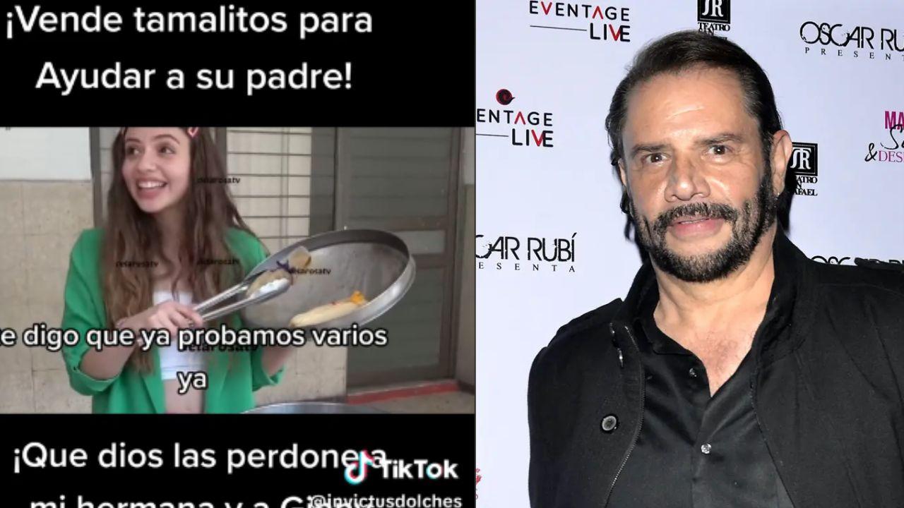 Imagen Principal de Nota: Hija de actor mexicano vende tamales para ayudarlo, tras sentencia de 10 años por agravios sexuales a su hija menor