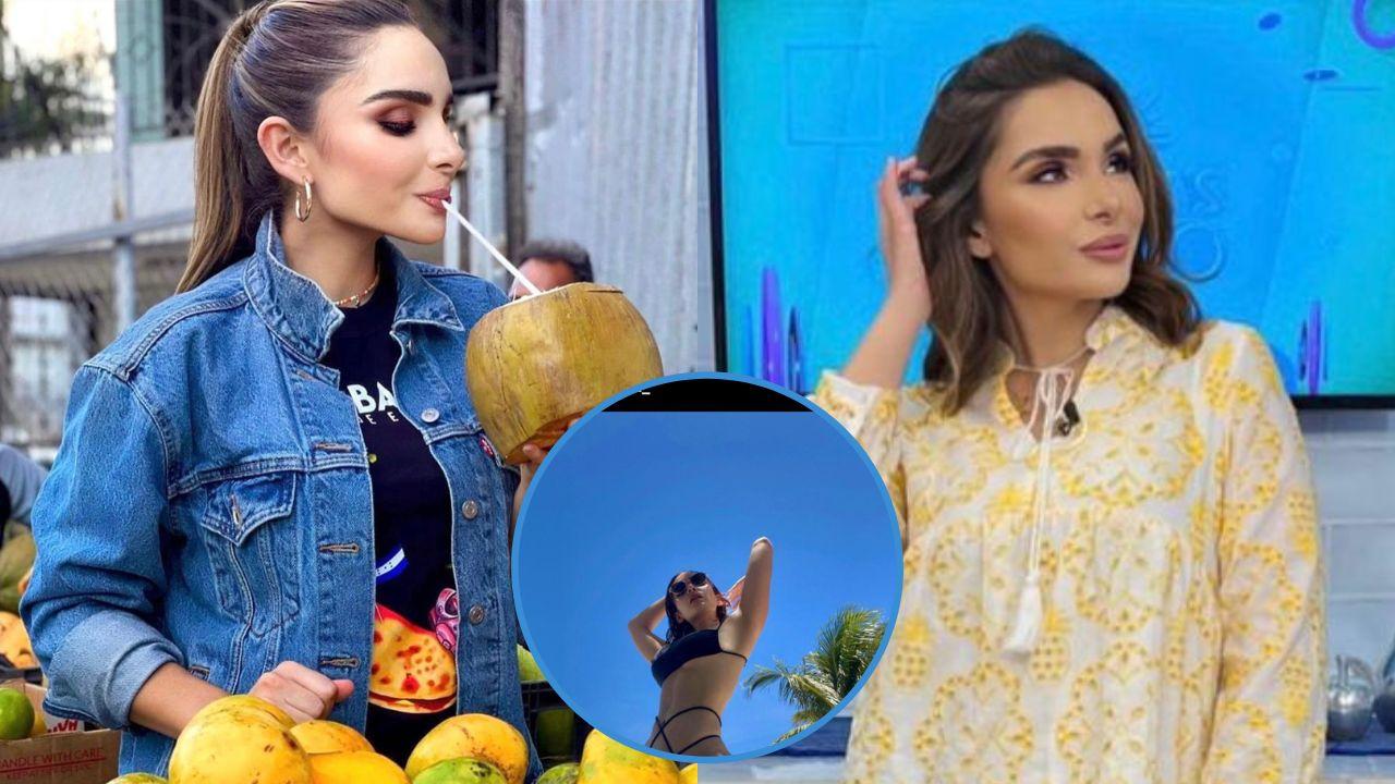 Imagen Principal de Nota: ¡Qué curvas! Laura Pérez y sus impactantes fotos en traje de baño