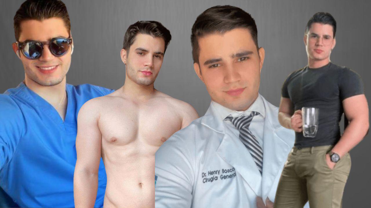 Imagen Principal de Nota: Henry Bocán, él atractivo médico que está conquistando a hombres y mujeres en TikTok