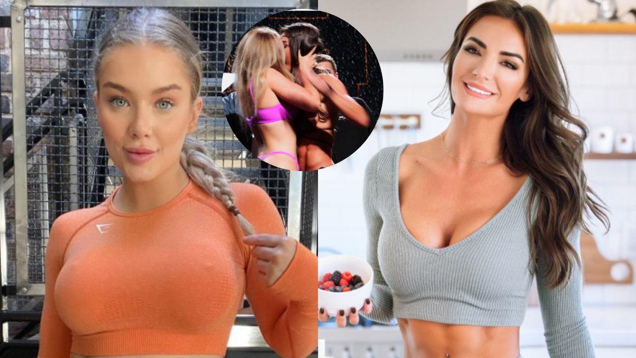 Imagen Principal de Nota: Amber O'Donnell y Whitney Johns sorprenden con ardiente beso en la previa de su pelea