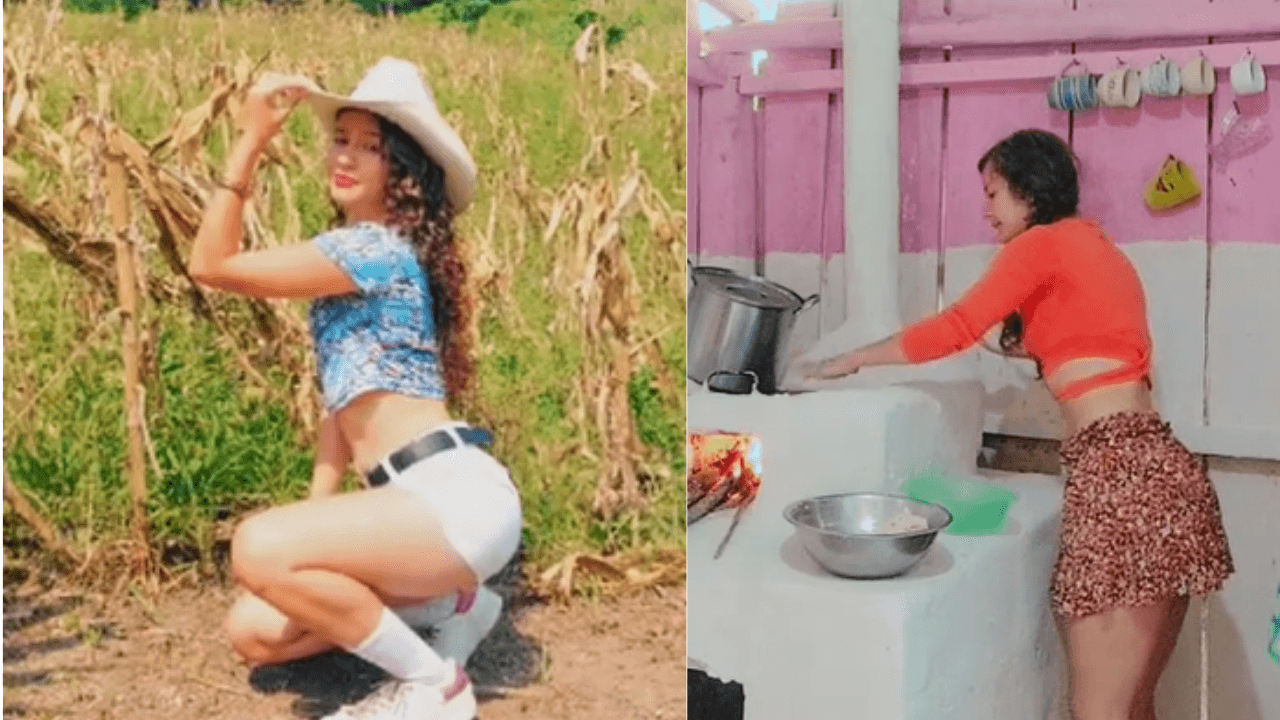 Imagen Principal de Nota: 'Me dio hambre': Hondureña presume su vida en el pueblo y se vuelve famosa por estos videos