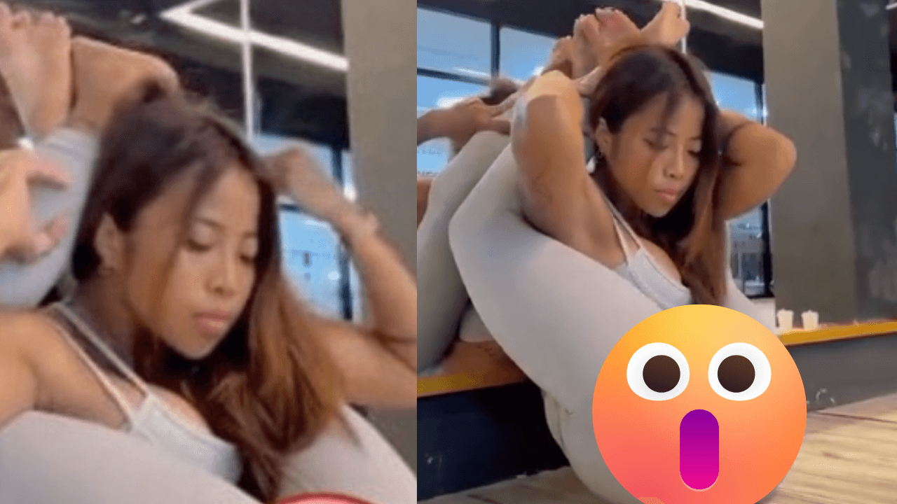 Imagen Principal de Nota: VIDEO: Increíble flexibilidad de mujer impacta en redes y se viraliza por lo qué es capaz de hacer