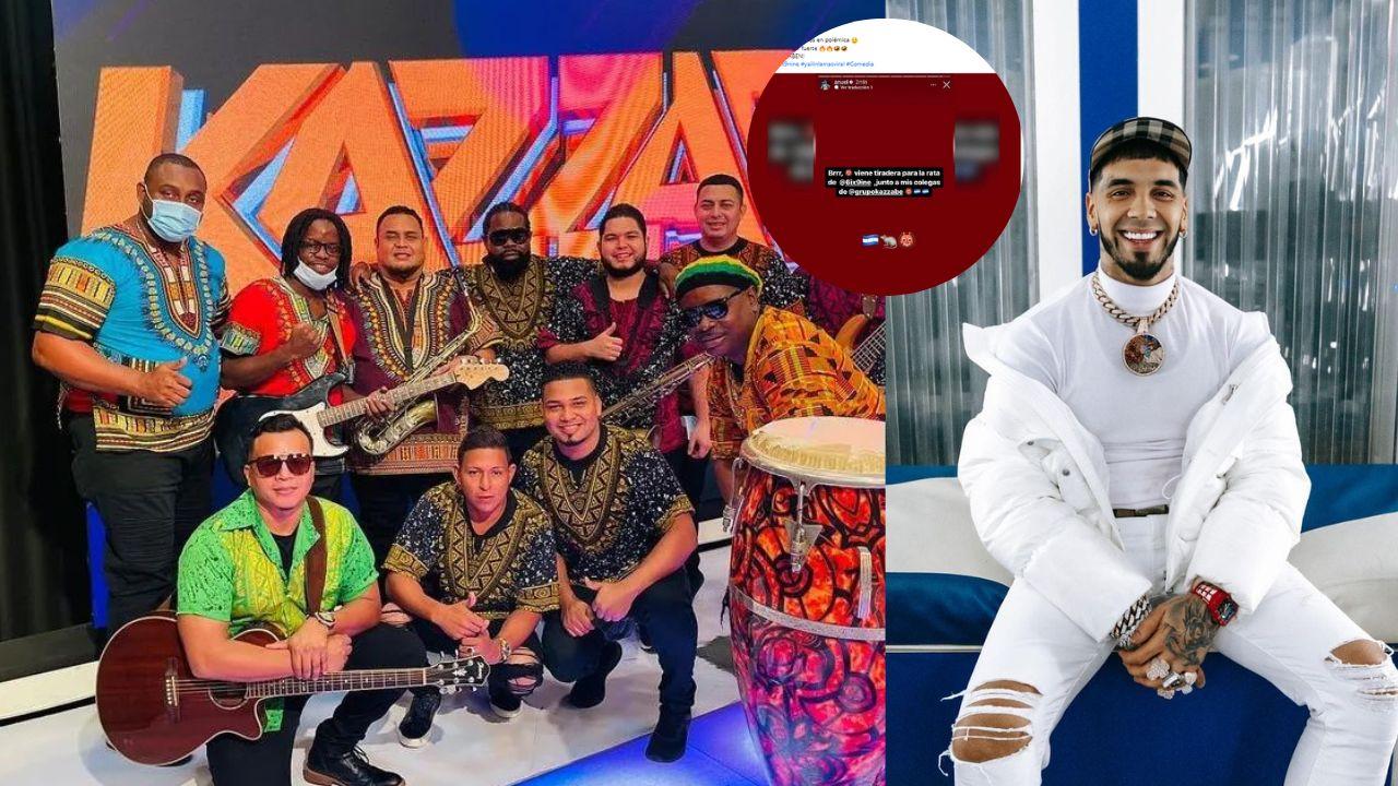 Imagen de ¿Anuel hará colaboración con Kazzabe? Este es el anuncio de la agrupación hondureña