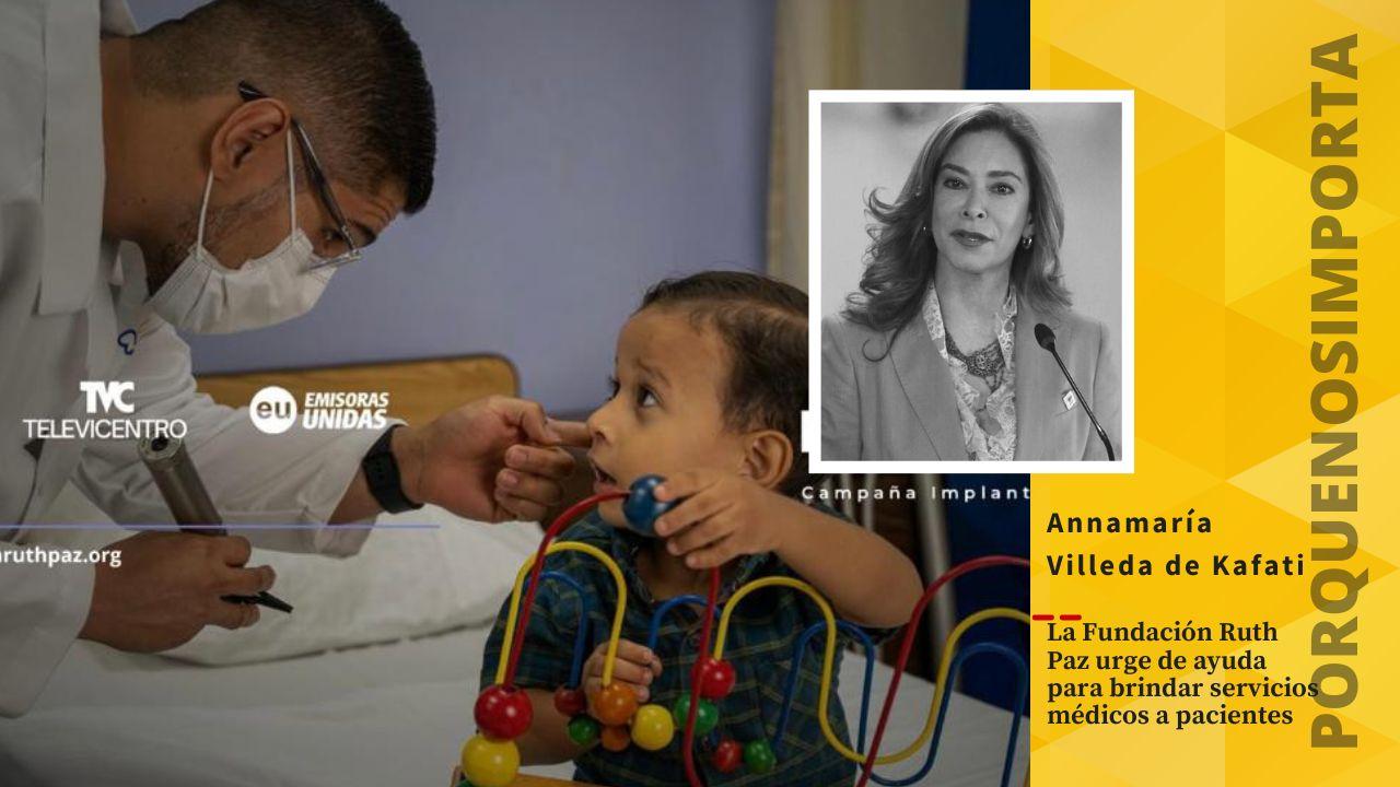 Imagen de Porque Nos Importa: La Fundación Ruth Paz urge de ayuda para brindar servicios médicos a pacientes