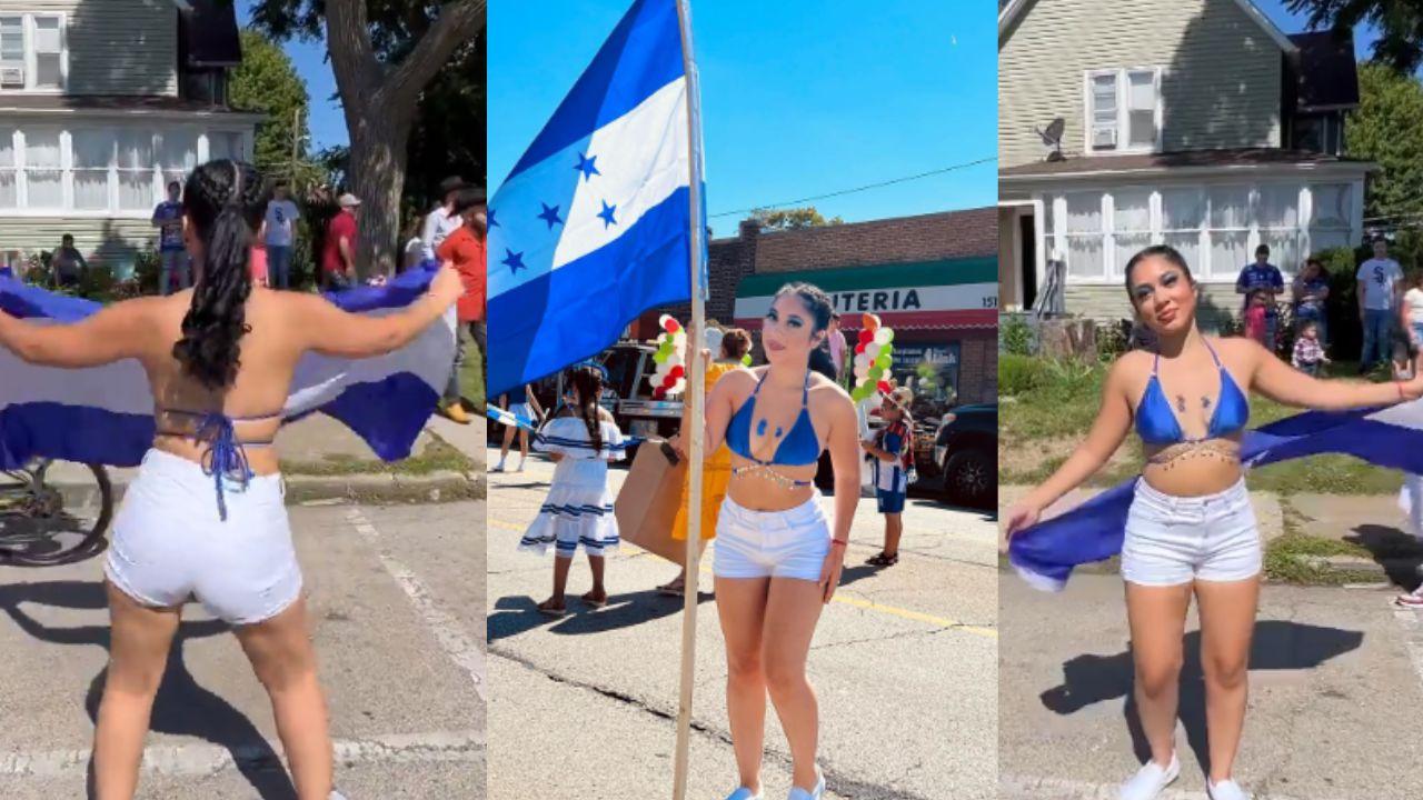Imagen de Hondureñas se roban el show bailando punta en carnaval en Estados Unidos