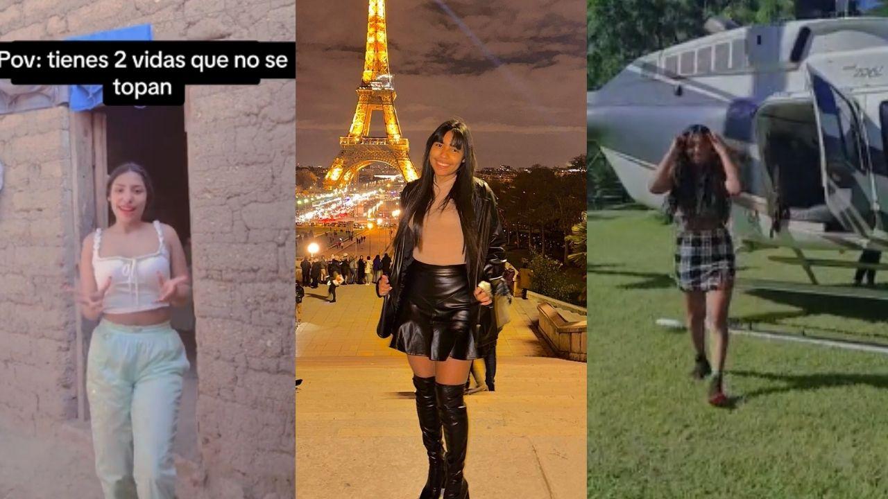 Imagen Principal de Nota: ‘Pobre pero con gustos’: Dary Darina la hondureña que se viraliza  por tener una doble vida