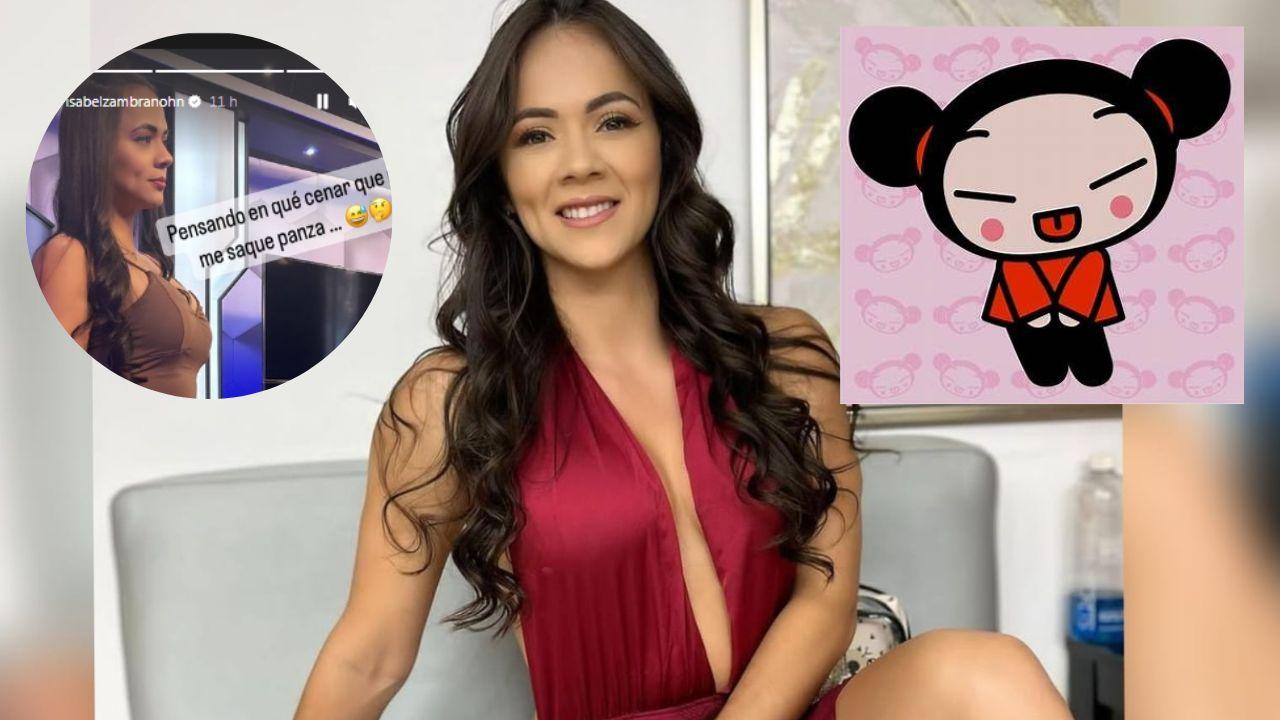 Imagen Principal de Nota: Isabel Zambrano sorprende con su look al estilo de Pucca en Fútbol a Fondo