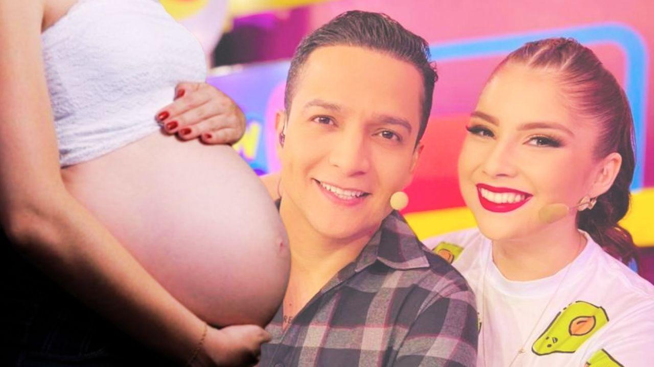 Imagen de 'Jugamos a mamá y papá': 'La Cochizu' y Erik Chavarría bromean sobre su embarazo