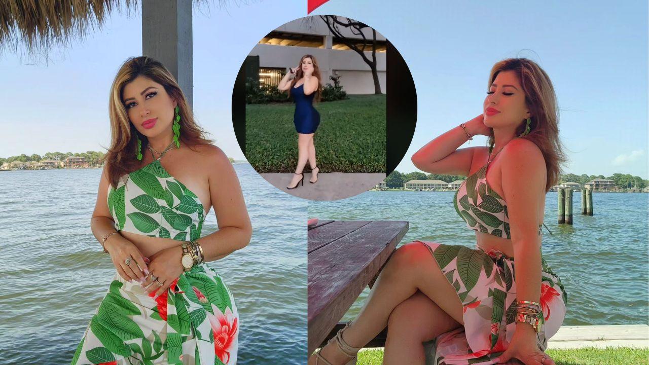 Imagen Principal de Nota: Con sensual baile del vientre, al ritmo árabe, 'La maestra de TikTok' enamora a seguidores