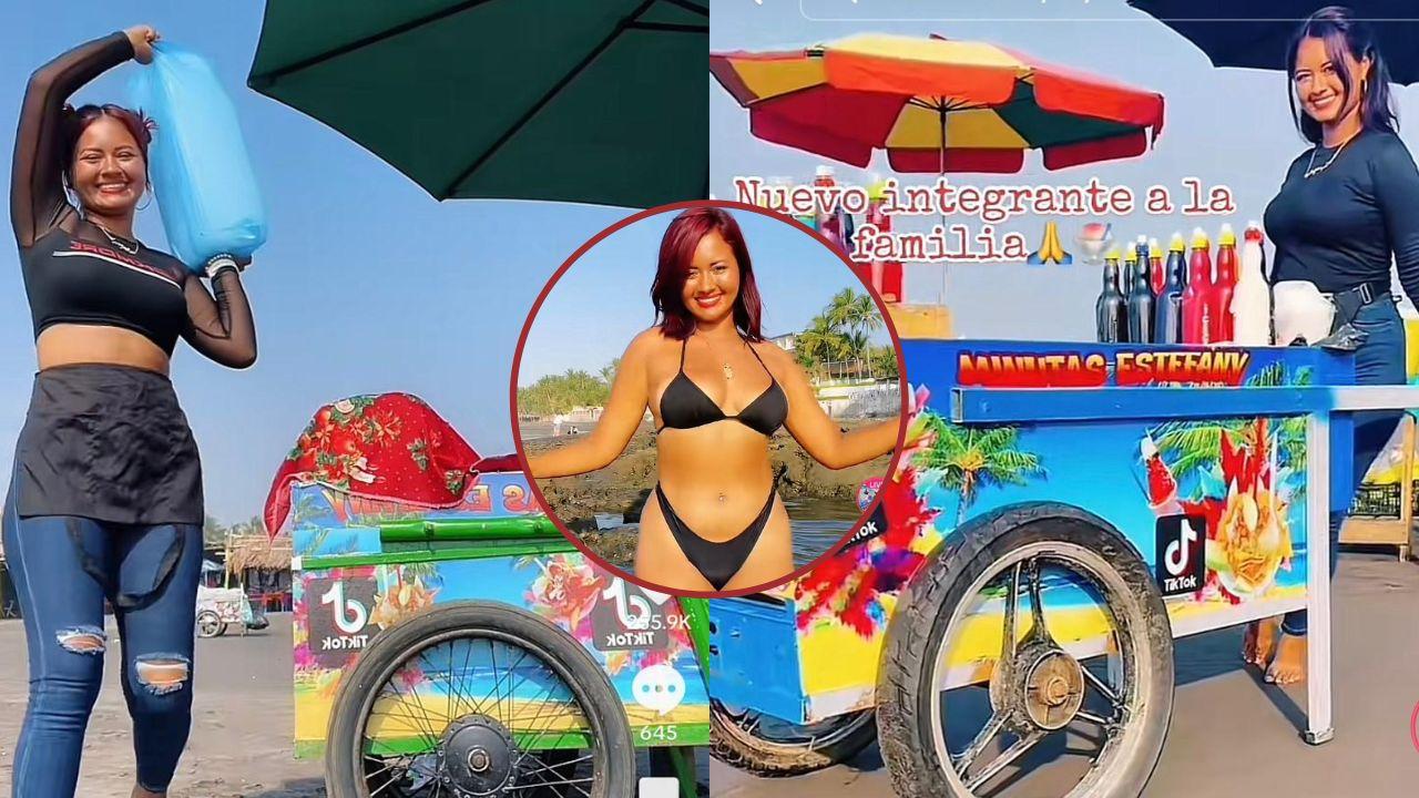 Imagen de Estefany García, la minutera que construyó su casa con mucho esfuerzo; su hogar era de láminas