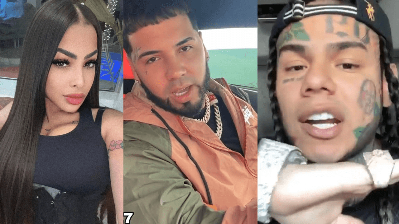 Imagen Principal de Nota: Anuel AA, Tekashi 6ix9ine y Yailin: la pelea completa con chats filtrados